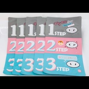 Holika Pig Nose Mask Blackhead Acne Remover 3 step